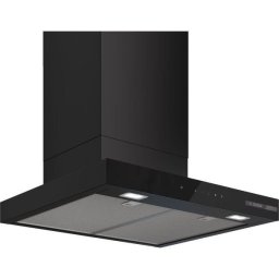 Hota incorporabila decorativa Bosch DWB67DN60, Putere de absorbtie 699 mc/h, EcoSilence Drive, Touch control, Smart hood automatic, Home Connect, Clasa A, 60 cm, Negru mat