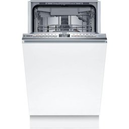 Masina de spalat vase Bosch Serie 4 SPV4EMX17E, complet incorporabila, 10 seturi, 7 programe, Clasa C, Latime 45 x Inaltime 82 cm, Inox