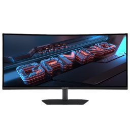 Monitor Gaming Curbat LED VA Gigabyte G34WQC2 EK, 34", UWQHD (3440x1440), 200 Hz, 1 ms GtG, AMD FreeSync Premium, curbura 1500R, boxe 2 x 2 W, conectivitate 2 x DP 1.4, 2 x HDMI 2.0, 100 x 100 mm VESA, Negru