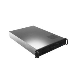 Carcasa server Lanberg E-ATX 650/12 19''/2U, Negru