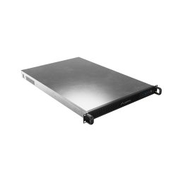 Cabinet Lanberg Rackmount server sasiu E-ATX 650/12 19"/1U, Negru