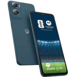 Telefon mobil Motorola G06 Dual SIM, 64GB, 4GB RAM, 4G, Albastru inchis