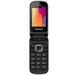 Telefon mobil Maxcom MM815 Comfort, Dual SIM, 2G, 2.4″, USB Type-C, taste mari cu font mare, meniu simplu destinat seniorilor, Gri