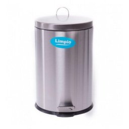 Cos gunoi Limpio CX-12, 12l, Inox Satinat