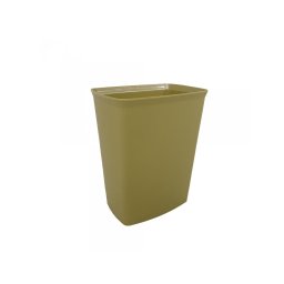 Cos gunoi Limpio B-035BY, 8 litri, dreptunghi, plastic, galben