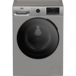 Masina de spalat rufe cu uscator Beko BM5DFT49442GB, Clasa D, SteamCure, 9/6 kg, 1400rpm, Gri