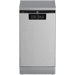 Masina de spalat vase independenta Beko BDFS26050XQ, Clasa B, 10 seturi, 6 programe, 45 cm, inox
