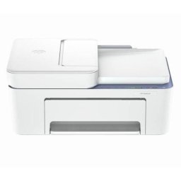 Imprimanta multifunctionala HP DeskJet 4322 All-in-One, inkjet color, A4, ADF, viteza 8.5 ppm alb-negru / 5.5 ppm color, USB, Wi Fi, alb-gri