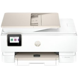 Multifunctionala Inkjet color HP Envy Photo 7930, imprimare, copiere, scanare, A4, wireless, ADF, 15 ppm alb-negru / 10 ppm color, bej-alb