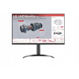 Monitor LG VA 32BR55UK-B, 32", 4K UHD 3840x2160, 4ms, 60 Hz, HDMI, DisplayPort, Headphone Out, Negru