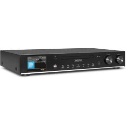 Sistem TechniSat DIGITRADIO 143 CD (v3), internet radio (black, WLAN, Bluetooth, USB)