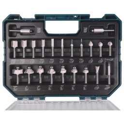 Set Cutite de Frezat pentru Lemn Makita D-74778 22 Piese