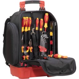 Set Scule cu Ruscac Wiha 27 Piese Rosu/Negru