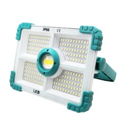 Proiector solar COBA CB F188 cu 188 LED putere 100 W alb/albastru 5 casete