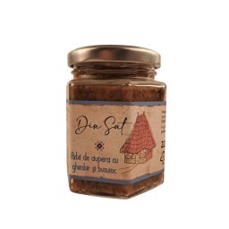 Pate de ciuperci cu ghimbir si busuioc 220g - Din Sat