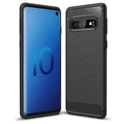 Husa Husa TPU OEM Carbon pentru Samsung Galaxy A20 A205 / Samsung Galaxy A30 A305 / Samsung Galaxy A30s A307 / Samsung Galaxy A50 A505 / Samsung Galaxy A50s A507, Neagra