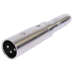 Accesorii Audio Hi-Fi ADAPTOR XLR TATA - JACK 6.35 MAMA MONO METAL