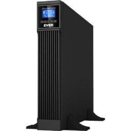 Ever Powerline RT PLUS, 2 iesiri Schuko, Conversie dublă , 6000 W/6000 VA, Negru