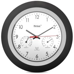 Ceasuri decorative Mebus 19449 Radio controlled Wall Clock w. Thermo/Hygrometer
