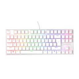 Tastatura Thor 303 TKL P RGB LED USB Alb