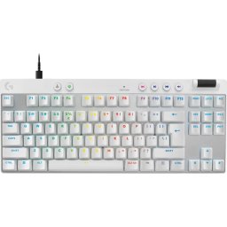 Tastatura PRO X TKL Rapid USB-A Layout US Alb