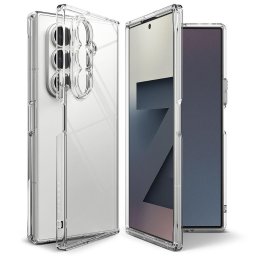 Husa RINGKE FUSION - Husă telefon - compatibil cu Samsung GALAXY Z FOLD 7 - culoare Transparent