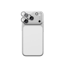 Folie de sticlă integrală pentru cameră AmazingThing Full Lens Glass pentru Apple iPhone 17 Pro Max