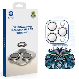 Folie pentru iPhone 17 Pro / iPhone 17 Pro Max - Lito Titanium AR Camera Glass - Silver