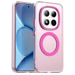 Husa Husa pentru Xiaomi Redmi Note 15 Pro+ 5G / Poco M8 Pro 5G - Techsuit CandyCase MagSafe - Pink