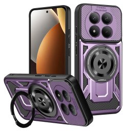Husa Husa pentru Xiaomi Redmi Note 15 Pro+ 5G / Poco M8 Pro 5G - Techsuit RuggedCam - Purple