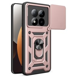 Husa Husa pentru Xiaomi Redmi Note 15 Pro+ 5G / Poco M8 Pro 5G - Techsuit CamShield Series - Rose Gold