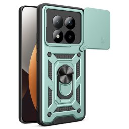 Husa Husa pentru Xiaomi Redmi Note 15 Pro+ 5G / Poco M8 Pro 5G - Techsuit CamShield Series - Green
