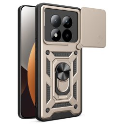 Husa Husa pentru Xiaomi Redmi Note 15 Pro+ 5G / Poco M8 Pro 5G - Techsuit CamShield Series - Gold