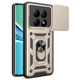 Husa Husa pentru Xiaomi Redmi Note 15 5G / Note 15 4G / Poco M8 5G - Techsuit CamShield Series - Gold
