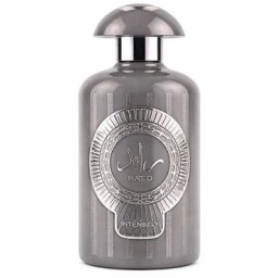 Lattafa Ra'ed Intensely - Apă de parfum (EDP), 100 ml - Categorie olfactivă: Woody-Floral-Musk (fresh) - Note vârf: Grapefruit, Yuzu, Bergamotă - Note mijloc: Piper negru, Ambergris, Flori albe - Note bază: Santal, Mosc, Ambroxan