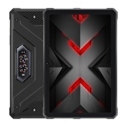 Tableta TAB R9 Ultra 5G, 24GB RAM (8+16GB), 512GB, Ecran 11" 2K 120Hz, Baterie 20080 mAh, Cameră Night Vision 20MP, IP68/IP69K, Android 15 Negru