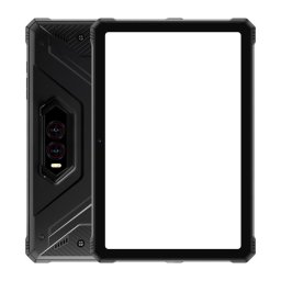 Tableta R9 Plus, 24GB RAM (8+16GB), 512GB, Ecran 11" 2K, Baterie 20080 mAh, Lampă LED Camping 350 LM, Widevine L1, IP68/IP69K, Android 14, Negru