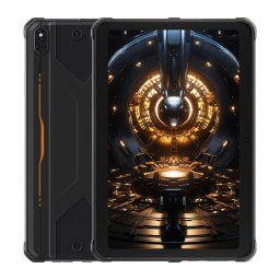 Tableta TAB R8, 12GB RAM (4+8GB), 128GB, Ecran 10.1" HD+, Baterie 10800 mAh, Power Bank OTG, Camera 13MP, IP68/IP69K, Android 14, Portocalie