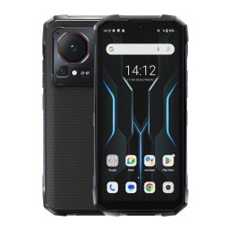Smartphone Cyber ​​16 Pro, 4G, Helio G100, 8GB RAM, 512GB, 6.6" 120Hz, 108MP, NFC, Android 15, Negru