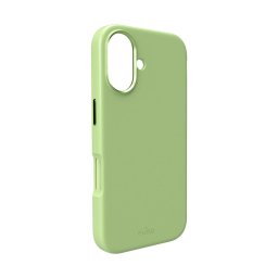 Husa Puro Icon Mag Pro Liquid Silicone Case for iPhone 17, MagSafe Compatible, with Camera Protection and Aluminum Buttons - Green
