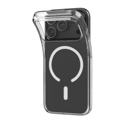 Husa Puro 0.3 MAG Ultra-Slim TPU Case Compatible with MagSafe for iPhone 17 Pro - Transparent