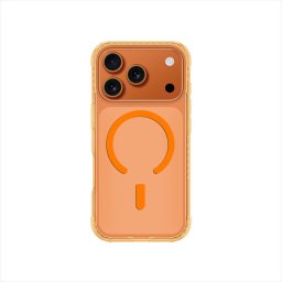 Husa AmazingThing Titan Pro case for iPhone 17 Pro compatible with MagSafe - orange