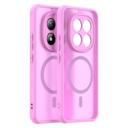 Husa Husa pentru Xiaomi Redmi Note 15 Pro+ 5G / Poco M8 Pro 5G - Techsuit HaloFrost II MagSafe - Pink