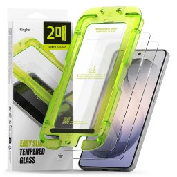 Folie pentru Samsung Galaxy S26 (set 2) - Ringke Easy Slide Tempered Glass - Clear