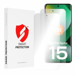 [Pachet 2x] Folie regenerabila premium Xiaomi Redmi Note 15 4G - Smart Protection Classic - Clear