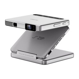 Videoproiector Proiector portabil AURZEN ZIP (argintiu) – HD, tri-fold, autofocus, mirroring wireless, Bluetooth