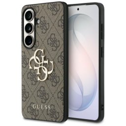 Husa Husa pentru Samsung Galaxy S26 Plus - Guess Hardcase 4G Big Metal Logo (GUHCS26M4GMGBR) - Brown