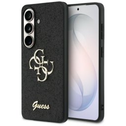 Husa Husa pentru Samsung Galaxy S26 - Guess Fixed Glitter Big 4G Metal Logo (GUHCS26SHG4SGK) - Black