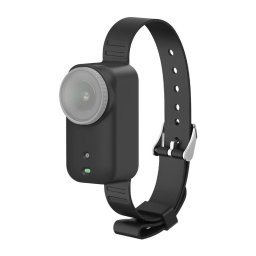 Puluz silicone band / Pet Collar for DJI Osmo Nano (Black)