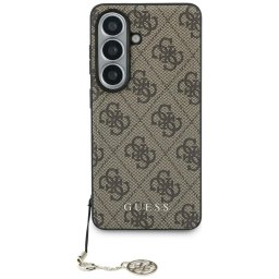 Husa Husa pentru Samsung Galaxy S26 - Guess Hardcase 4G Classic Logo Charm (GUHMS26SGF4GBR) - Brown